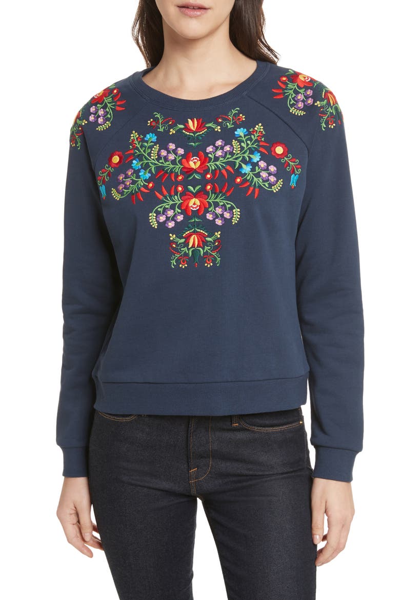 Jennings Sweatshirt, Main, color, NAVY