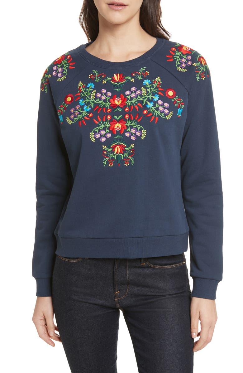 Rebecca Minkoff Jennings Sweatshirt, Main, color, 