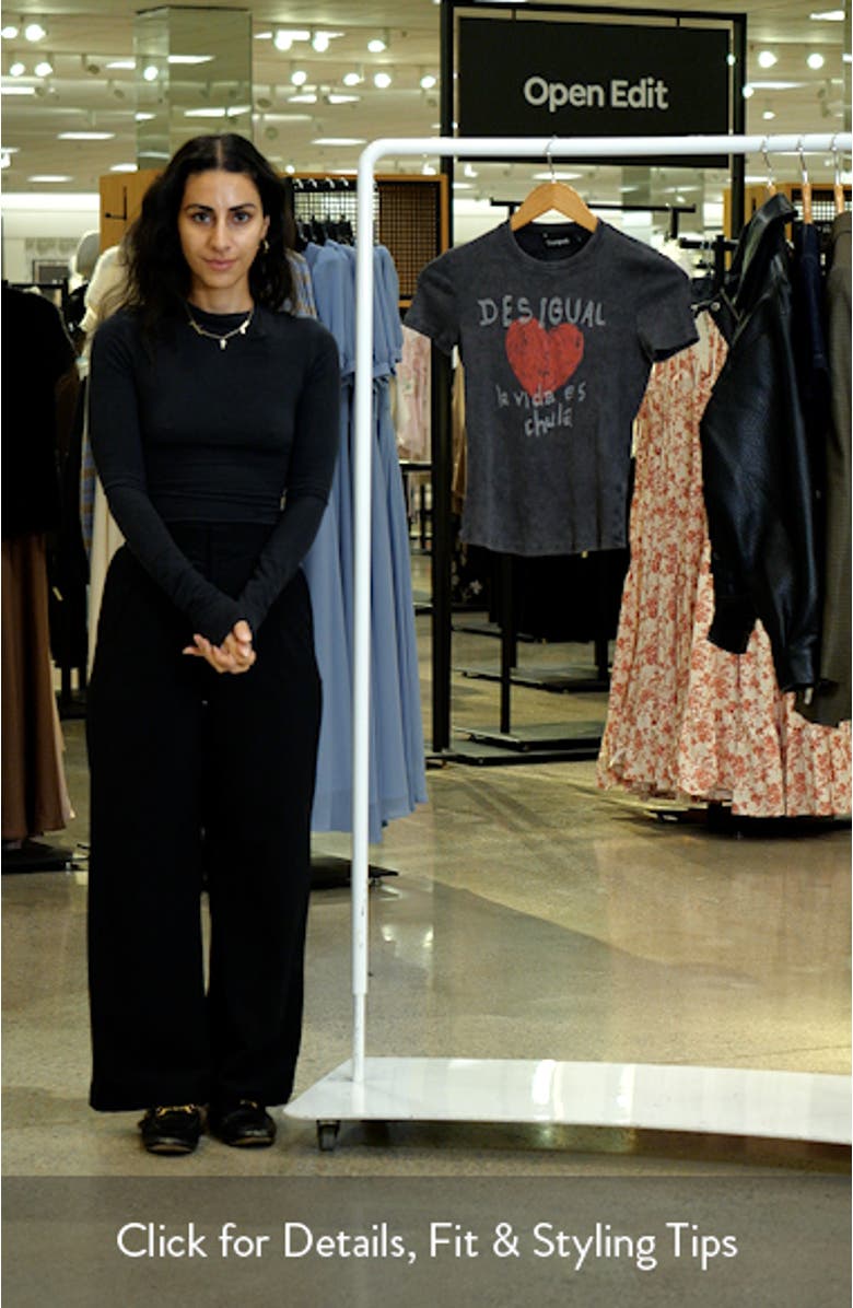 Heart Cotton Graphic T-Shirt, sales video thumbnail