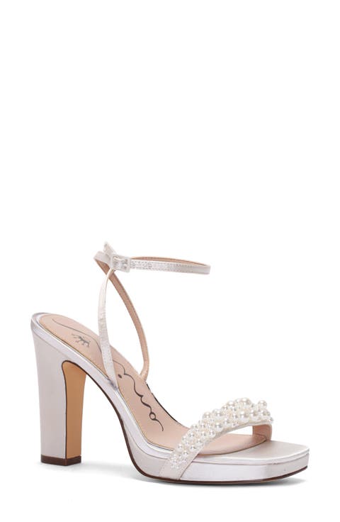Evette Ankle Strap Platform Sandal (Women)