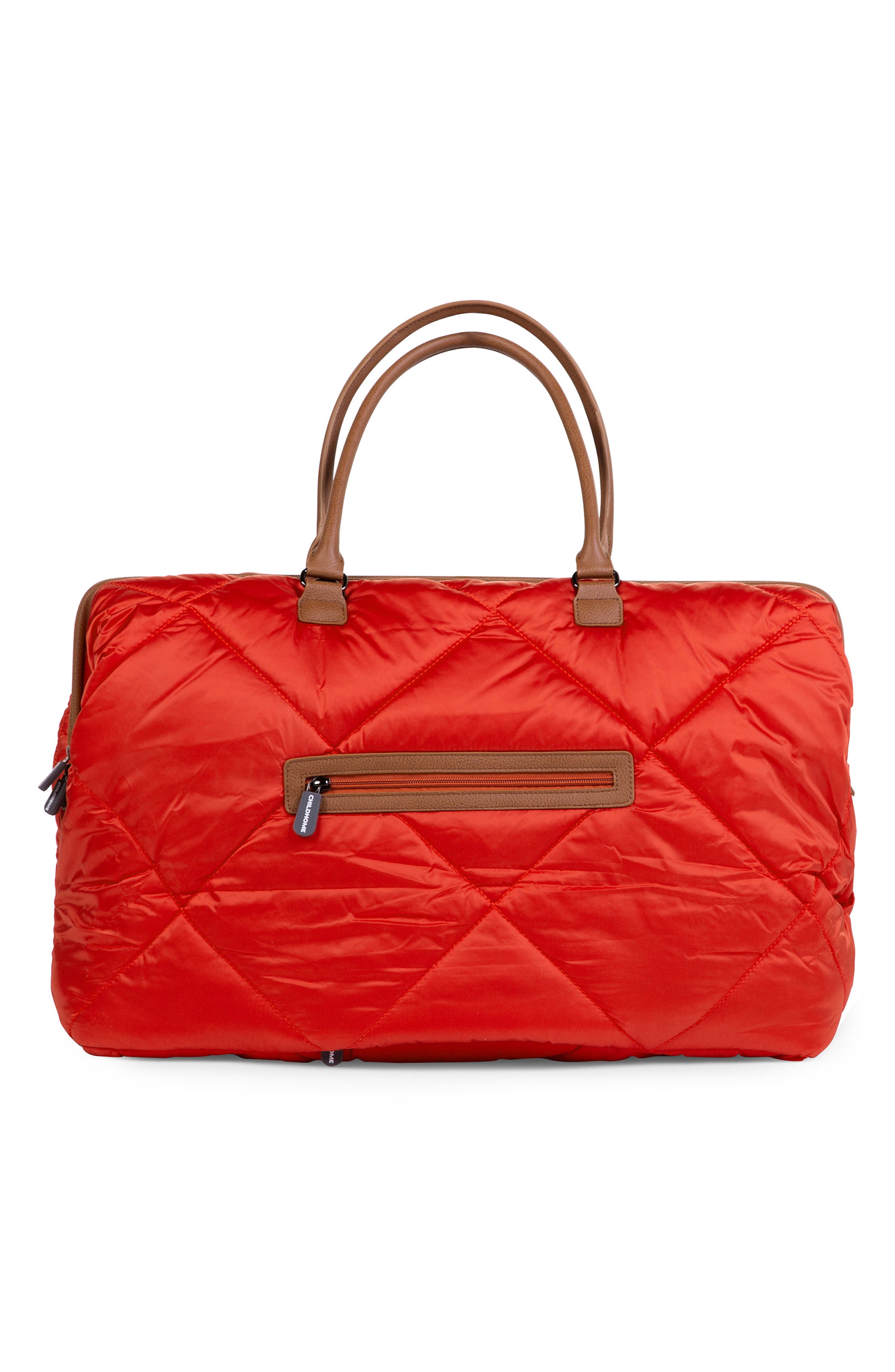 CHILDHOME XL Quilted Travel Diaper Bag, Alternate, color, Puffer Red