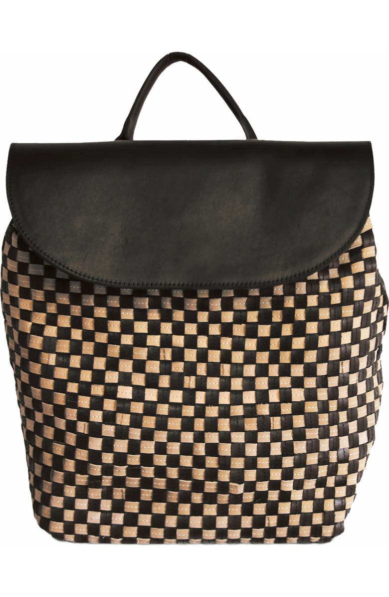 ABLE Elsa Basketweave Backpack, Main, color,