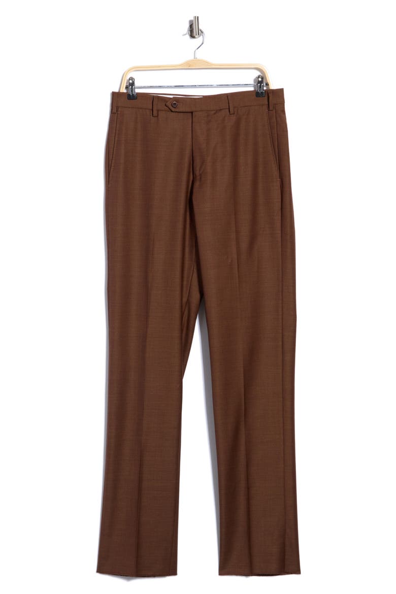 Devon Wool Trousers, Main, color, ORANGE