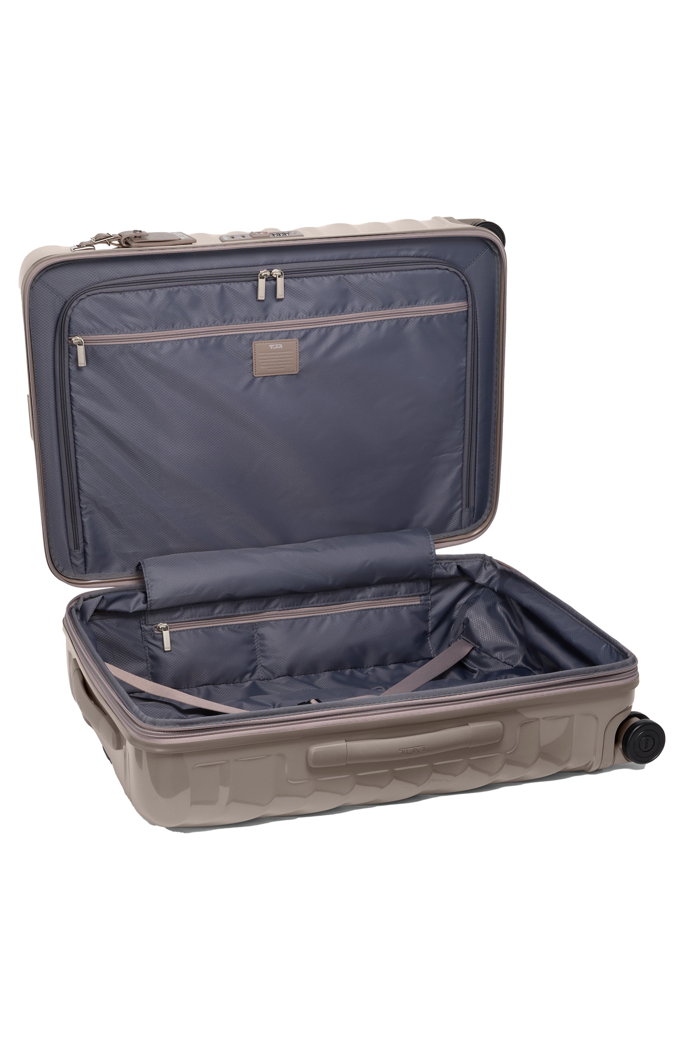 TUMI 19 Degree Medium Expandable Checked Hardside Suitcase, Alternate, color, Moon Rock