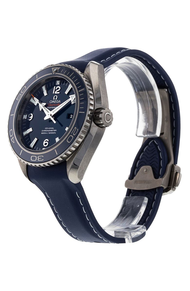 Omega Preowned 2020 Planet Ocean Rubber Strap Watch, 37.5mm