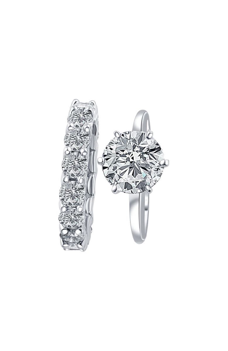 Bliss Diamond Certified 7Ct Diamond Engagement Eternity Wedding Ring Lab Grown Gold, Alternate, color, 