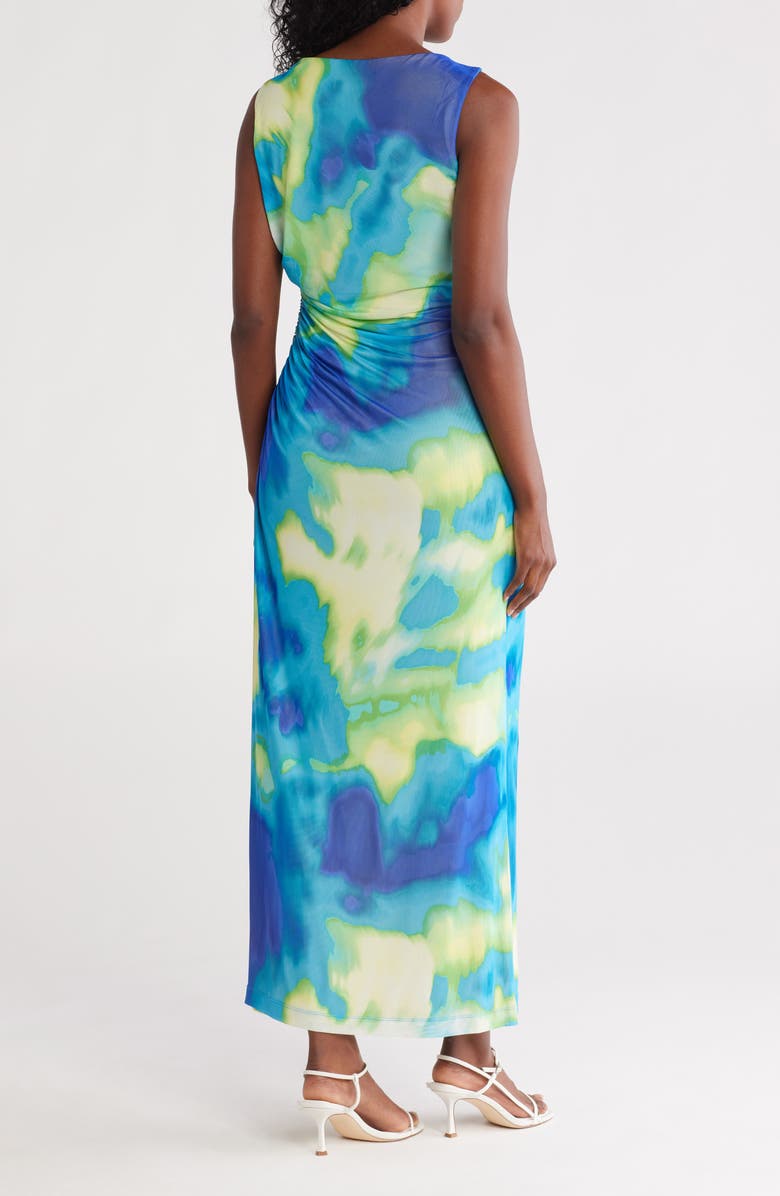 Calvin Klein Sleeveless Mesh Dress, Alternate, color, 