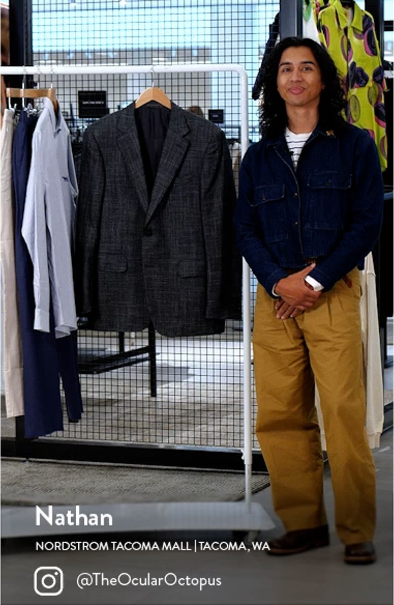 Venezia 90th Anniversary Slub Wool Blend Sport Coat, sales video thumbnail