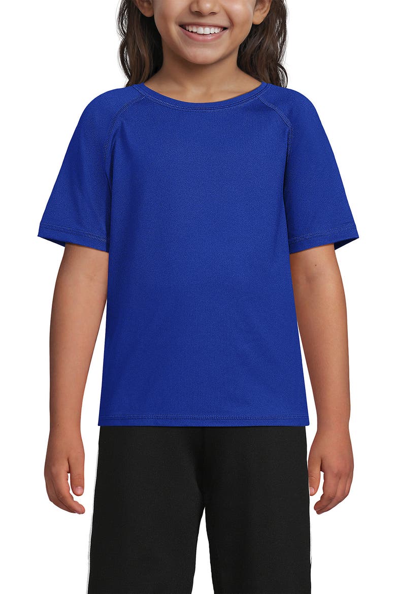 School Uniform Kids Short Sleeve Active Tee, Main, color, Cobalt