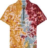 Brain Dead Tie Dye Cotton Pique Polo