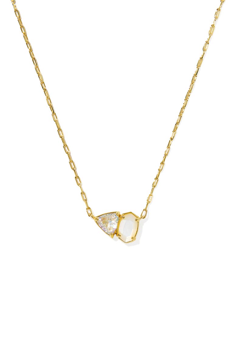 Tatum Pendant Necklace, Alternate, color, GOLD NEUTRAL MIX