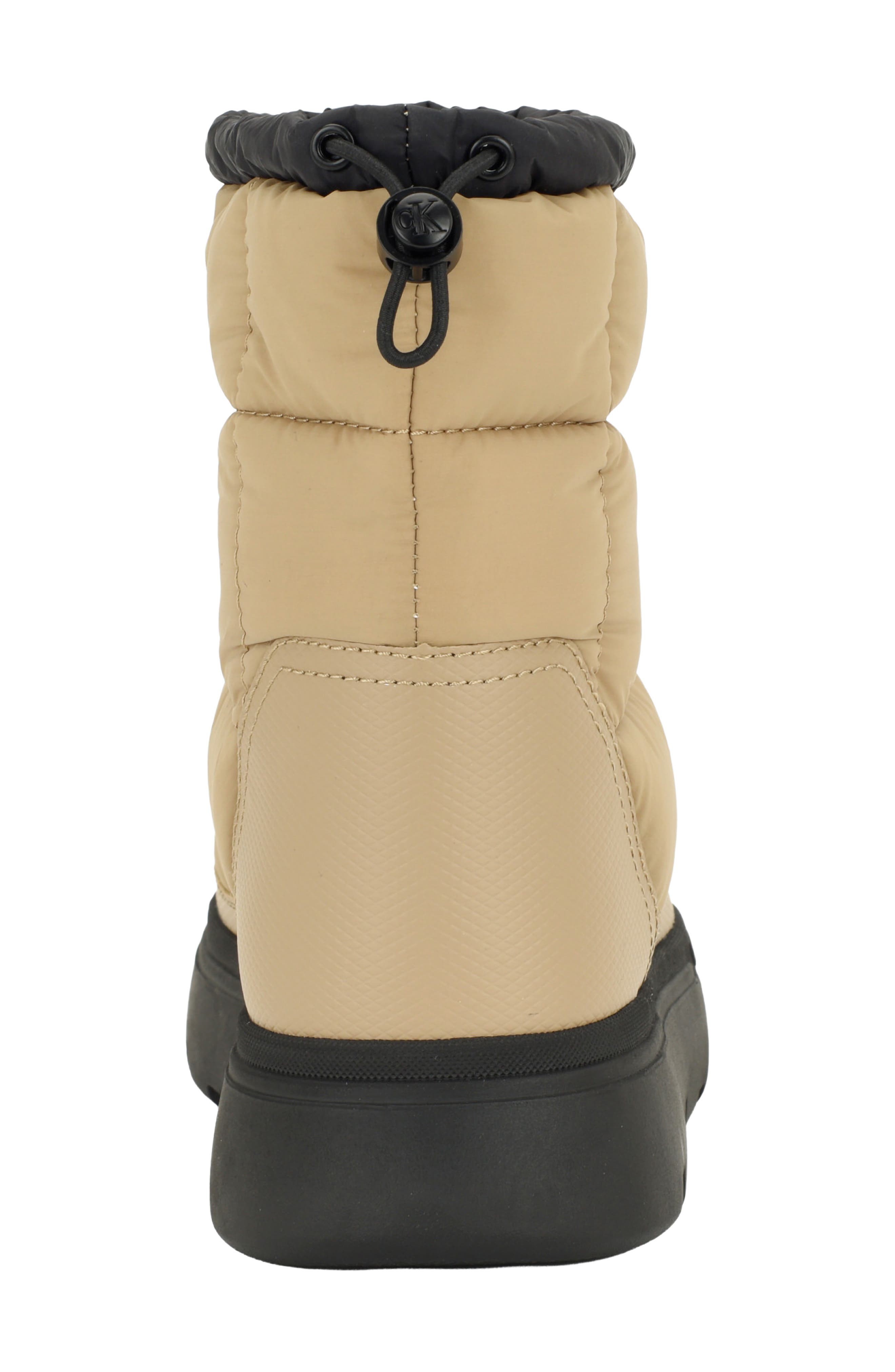 Kaylen Quilted Bootie, Alternate, color, TAUPE
