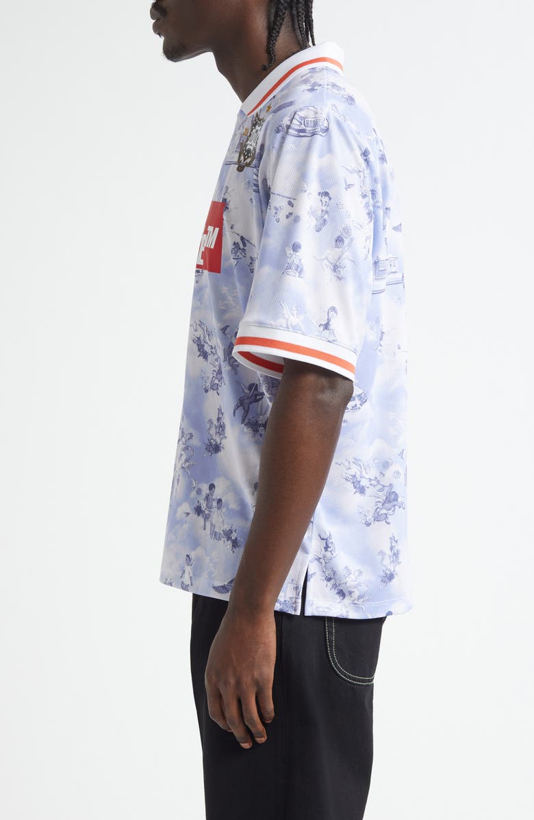 Off-White Fresco Soccer Polo, Alternate, color, 