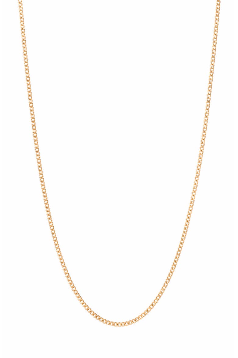 Cuban Chain Necklace, Main, color, GOLD VERMEIL POLISHED