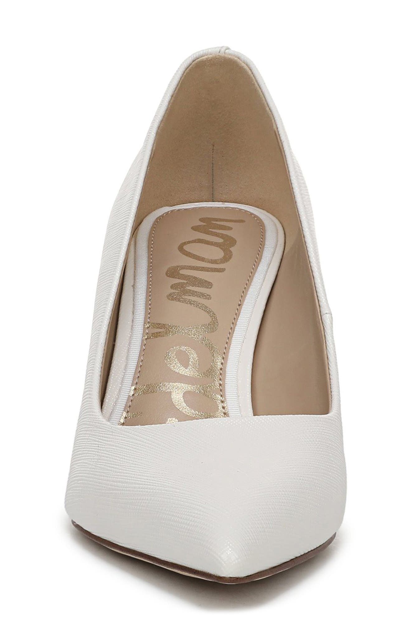 Vienna Pointed Toe Pump, Alternate, color, BRIGHT WHITE