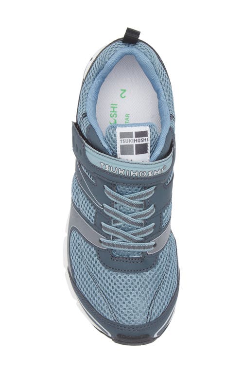 Tsukihoshi Velocity Washable Sneaker In Gray/sea