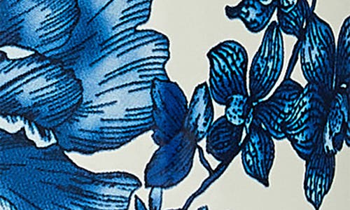 Mackenzie-childs Mackenzie Childs Royal English Garden Large Enameled Steel Canister In Blue