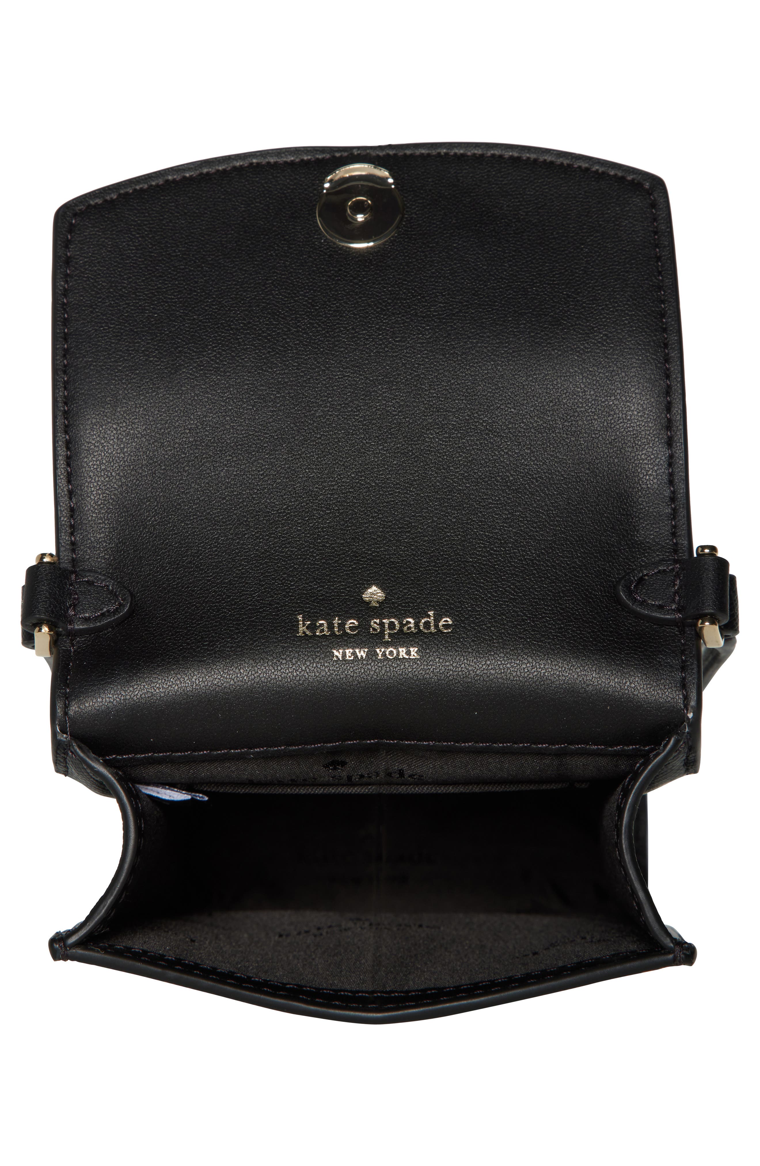 Kate Spade New York staci north south flap phone case, Alternate, color, 