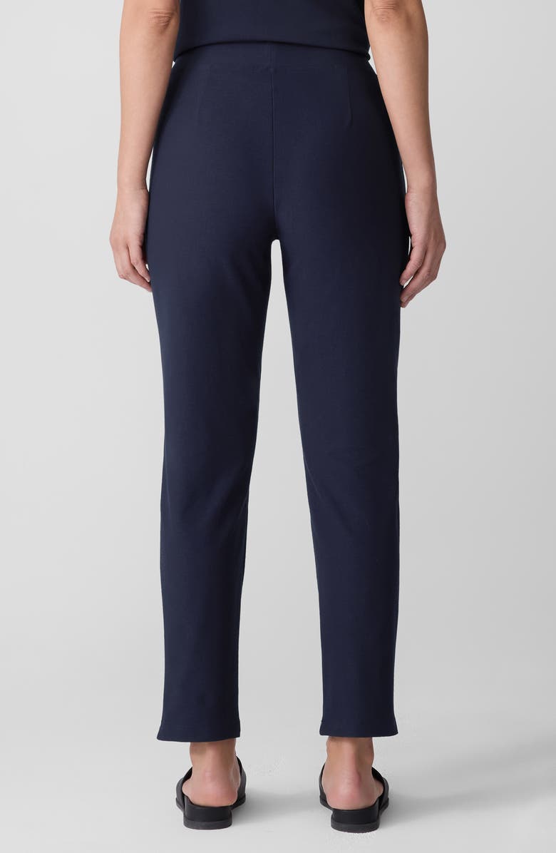 Eileen Fisher Slim Ankle Pants, Alternate, color, Ink