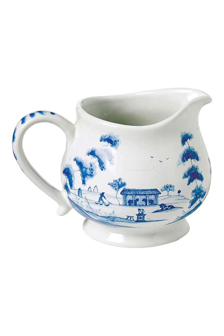 Country Estate Creamer, Alternate, color, DELFT BLUE