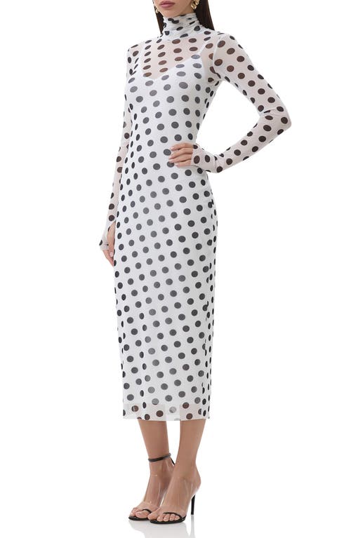AFRM AFRM SHAILENE LONG SLEEVE BODY-CON MIDI DRESS