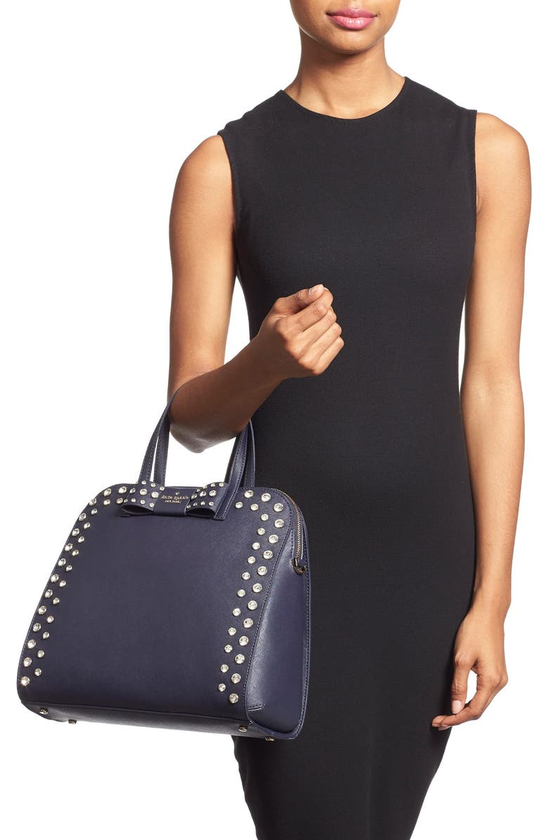 Kate Spade New York 'davies mews - merriam' embellished satchel, Alternate, color,