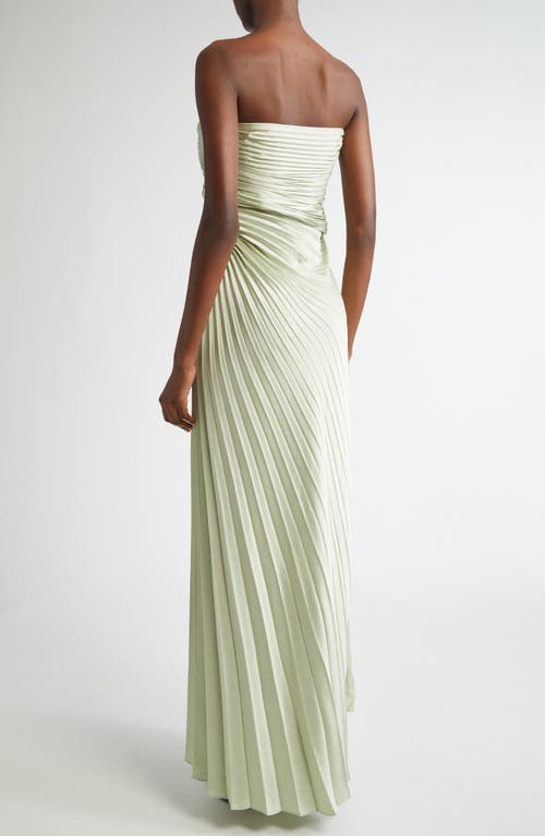 A.L.C A.L.C. LAYLA STAPLESS PLEATED GOWN