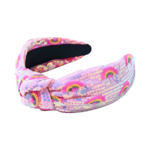 Knotted Sequin Headband