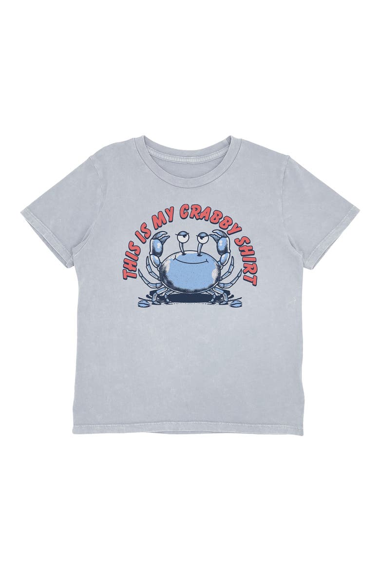 Vintage Cotton Graphic T-Shirt, Main, color, HEATHER GREY