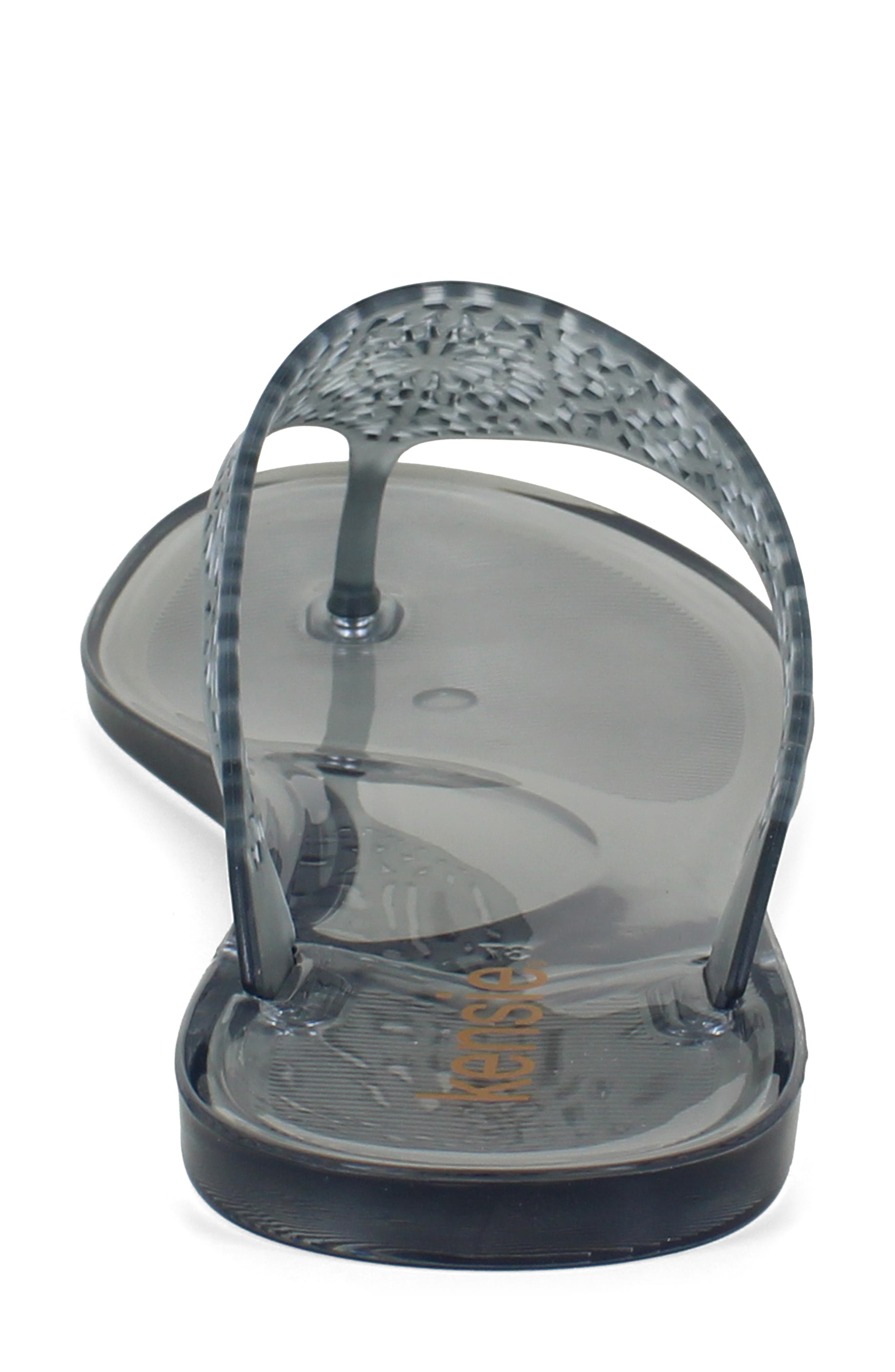 Kensie Balia Flip Flop, Alternate, color, Smoke