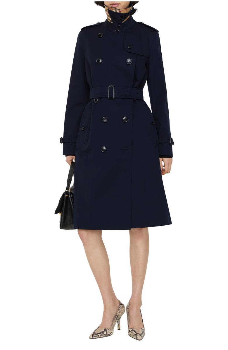 Burberry Long Kensington Heritage Trench Coat, Main, color, 