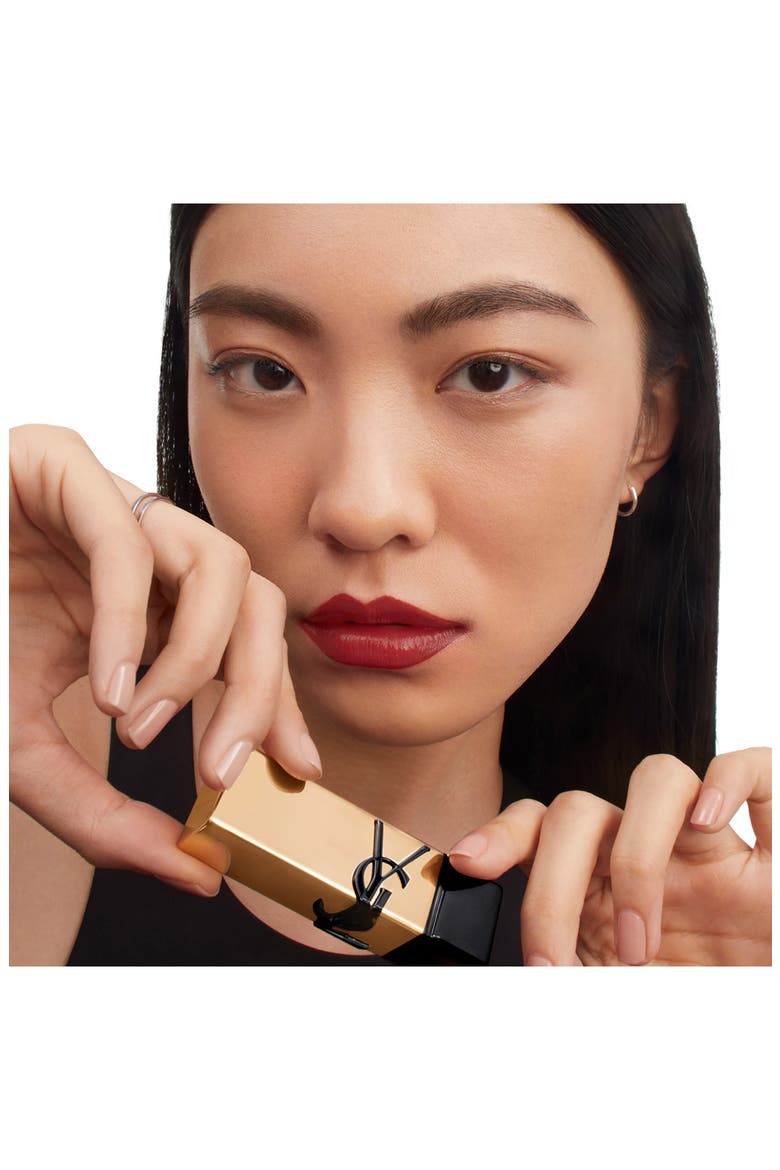 Rouge Pur Couture Caring Satin Lipstick with Ceramides, Alternate, color, N157 NU INATENDU