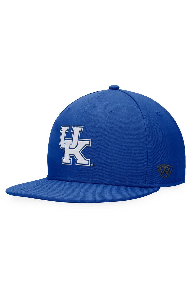 Men's Top of the World Royal Kentucky Wildcats Fitted Hat, Main, color, Royal