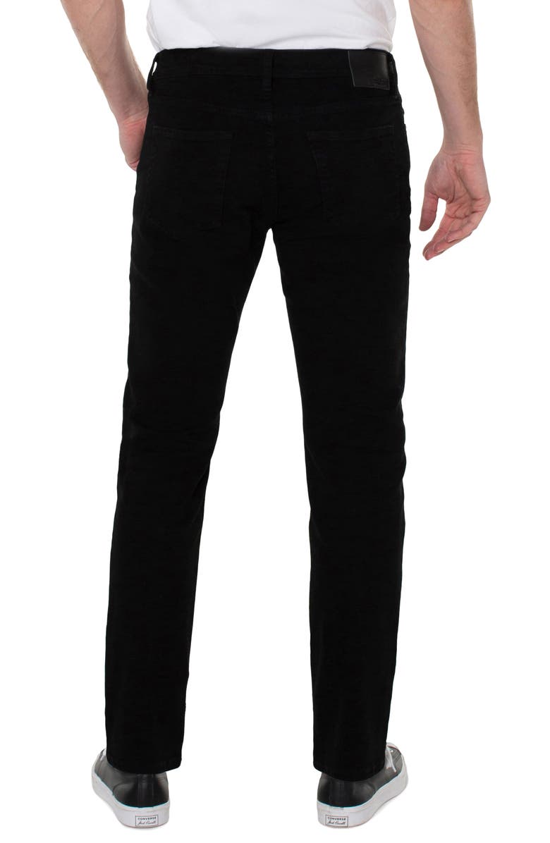 Liverpool Los Angeles Liverpool Regent Relaxed Straight Leg Jeans, Alternate, color, Jet Black