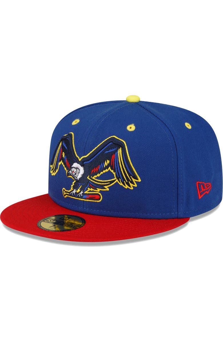 New Era Men's New Era Blue Binghamton Rumble Ponies Copa De La Diversion 59FIFTY Fitted Hat, Main, color, Blue