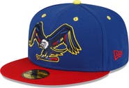New Era Men's New Era Blue Binghamton Rumble Ponies Copa De La Diversion 59FIFTY Fitted Hat