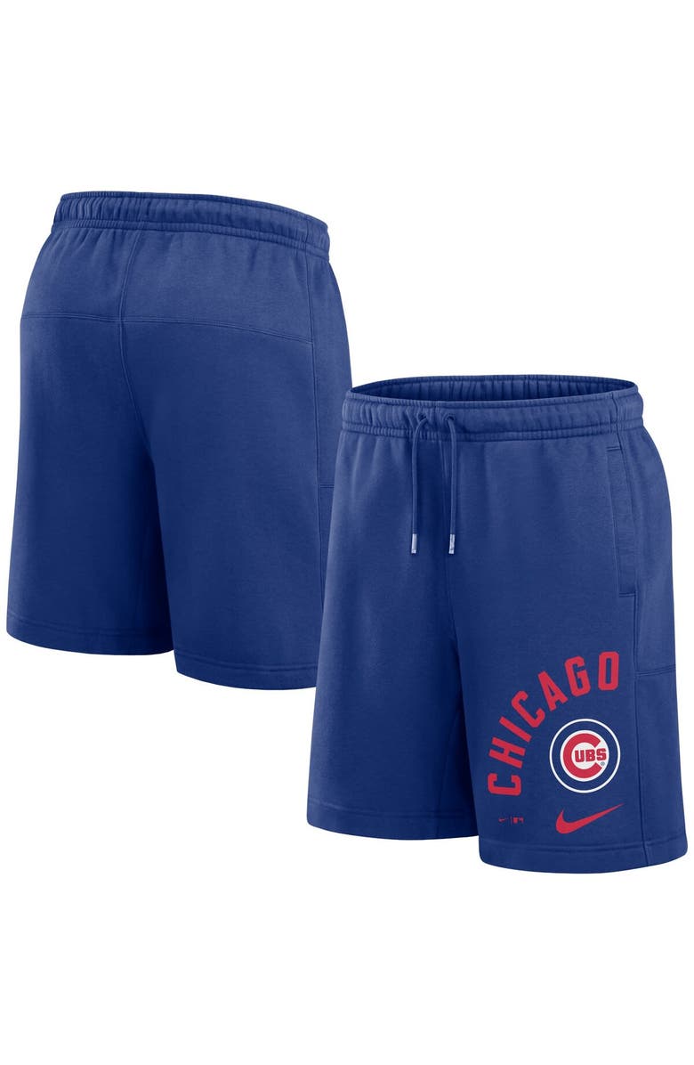 Nike Men's Nike Royal Chicago Cubs Arched Kicker Shorts, Main, color, Royal