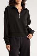 X by Gottex Scuba Knit Half Zip Sweatshirt