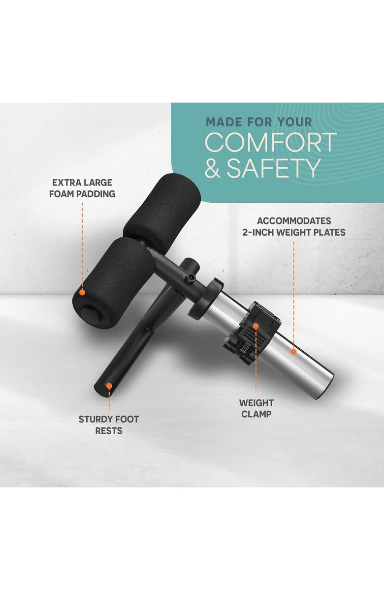 Lifepro Tib Bar for Tibialis Raises Lower Leg Strength & Ankle Training Equipment, Alternate, color, Black