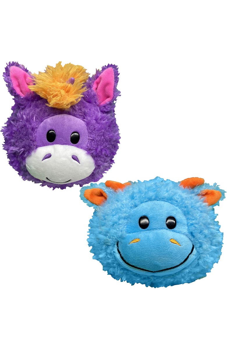 FlipaZoo Magic Tails Blue Dragon To Purple Unicorn 2 In 1 Animal Plush, Alternate, color, Multicolored
