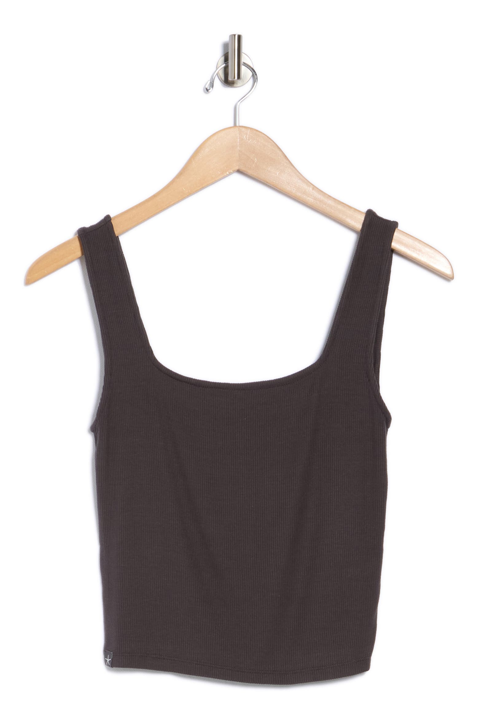 Small Rib Cuts Barefoot Dreams® Ultrasoft Rib Crop Tank (Women) | Nordstromrack