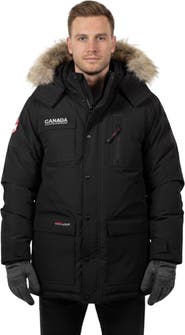 CANADA WEATHER GEAR Men's Heavyweight Arctic Parka