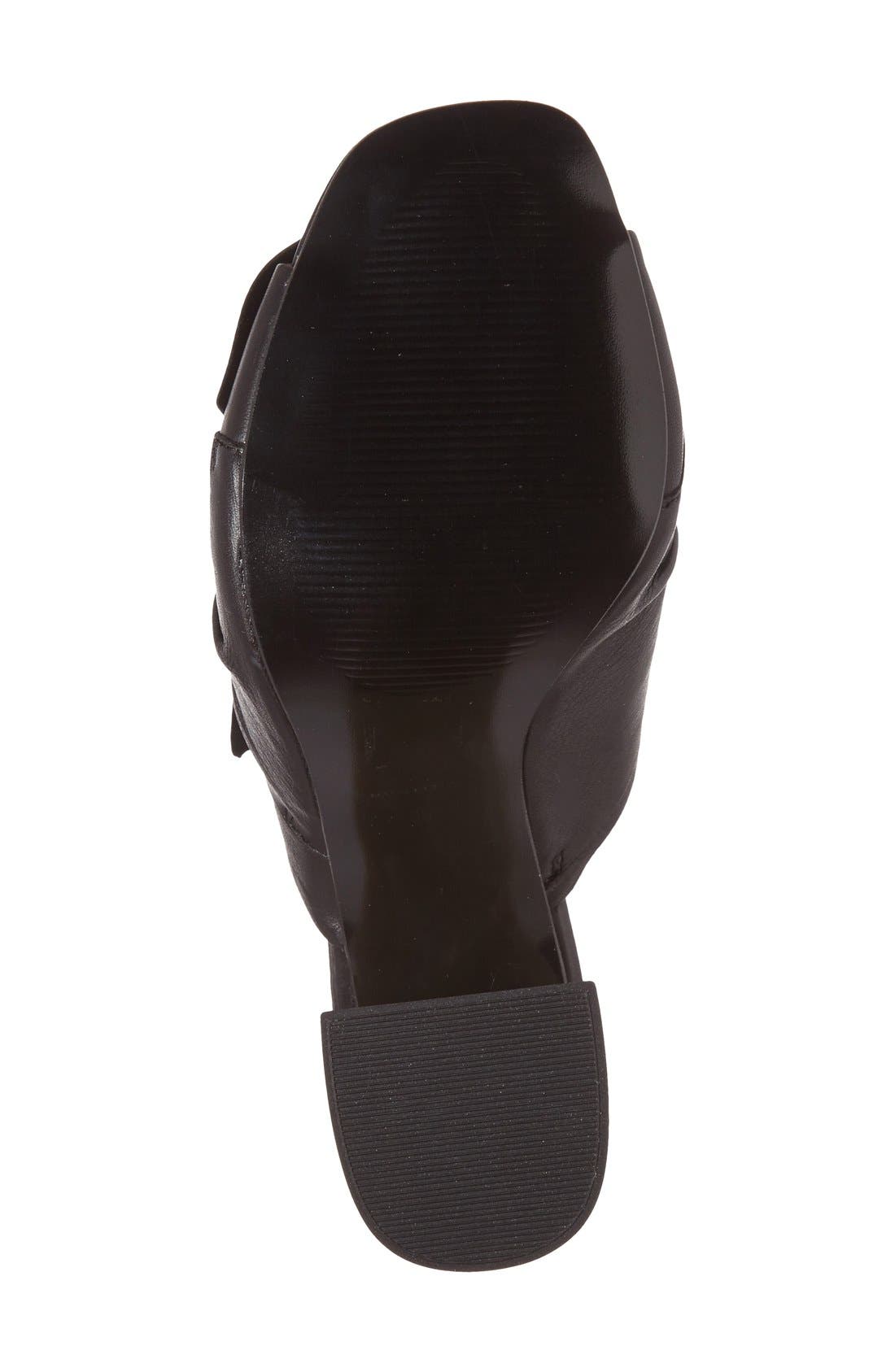 Topshop 'Prosecco' Square Toe Mule, Alternate, color, 