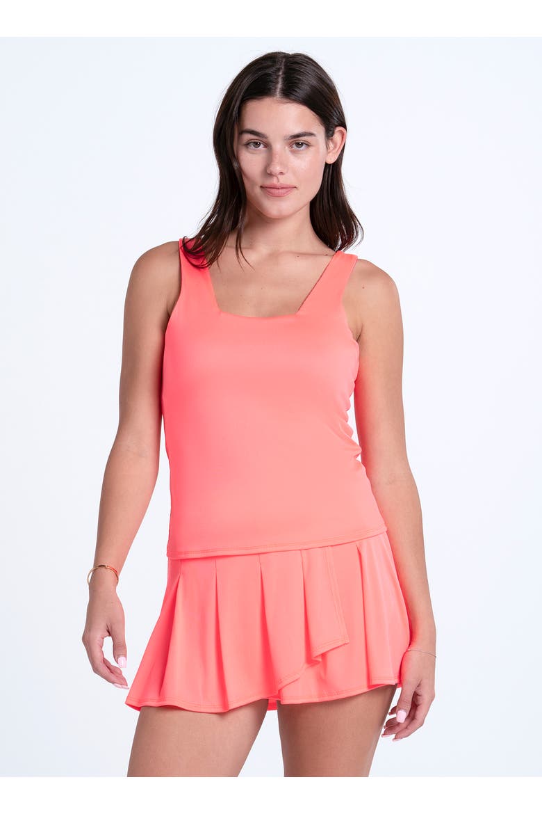 Squared Up Tank, Main, color, Hot Lava