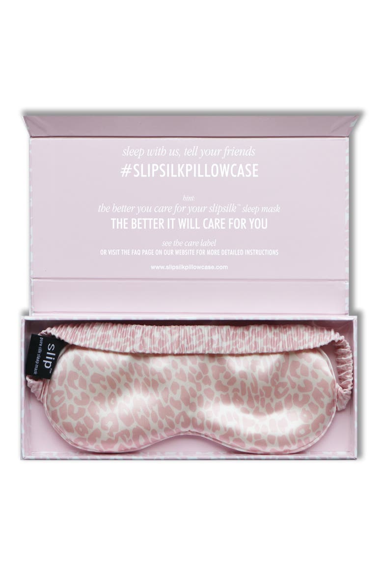 for beauty sleep™ Pink Leopard Sleep Mask (Limited Edition), Alternate, color, NO COLOR