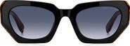 Marc Jacobs 52mm Rectangular Geometric Sunglasses
