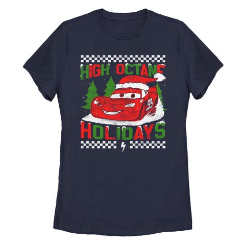 Women's Cars High Octane Holidays  Graphic T-Shirt