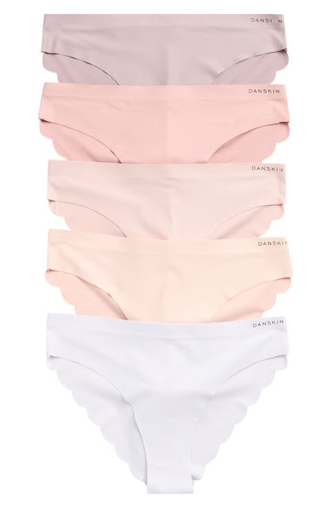 5-Pack Brushed Microfiber Tangas