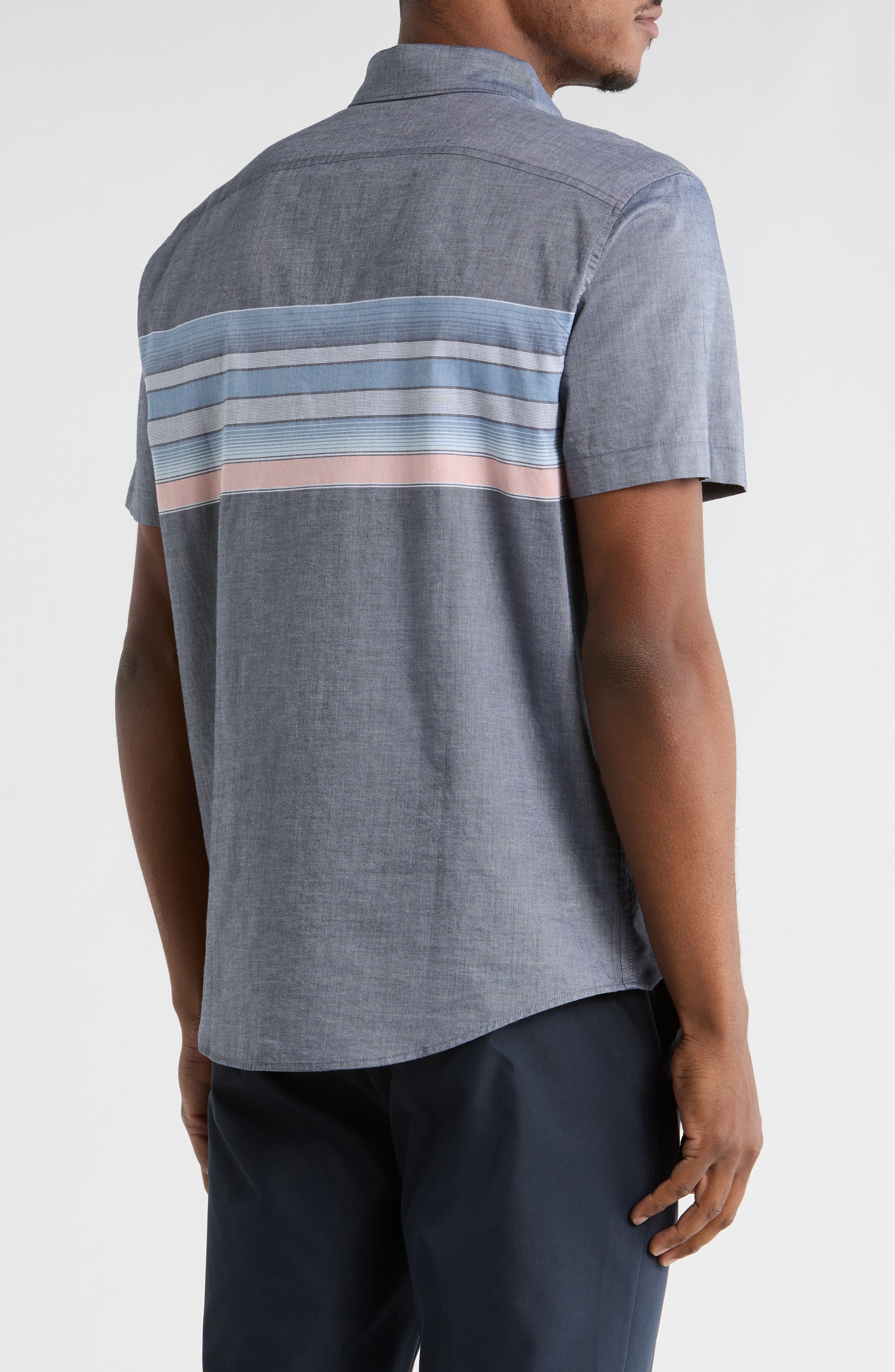 Short Sleeve Button-Down Shirt - image 2