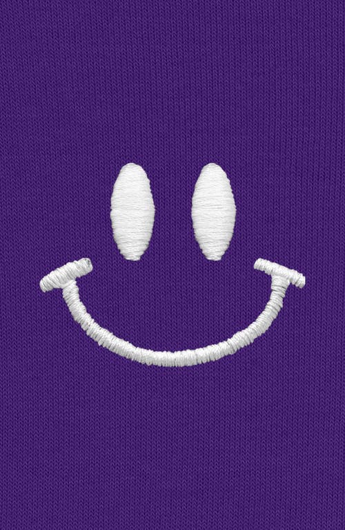 DALIX DALIX SMILE FACE CROPPED HOODIE 